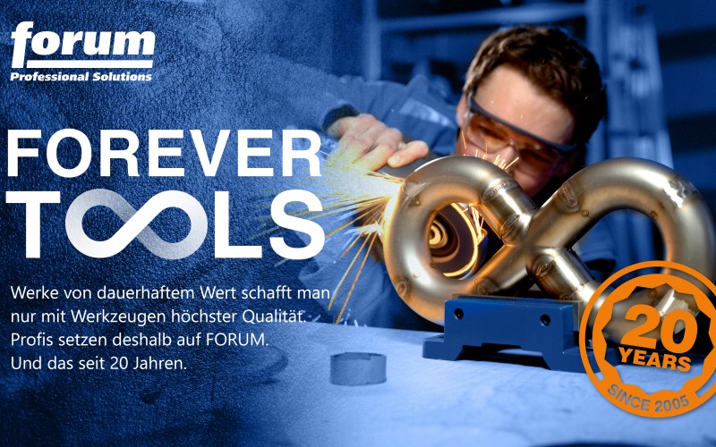 FOREVER TOOLS Banner Metall